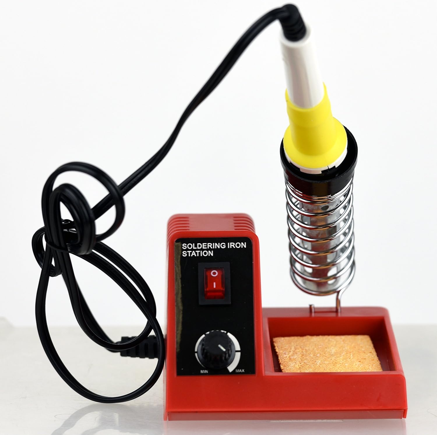 Soldering Iron Station 40Watt Safety Guard Foam Grip Tool 150450°C