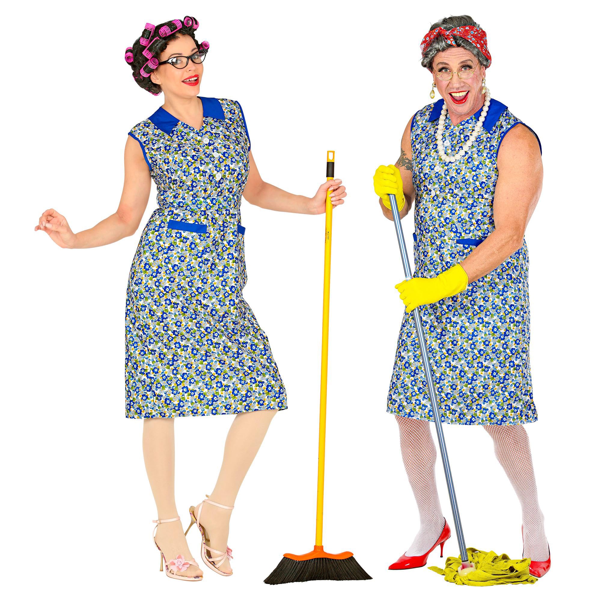 Widmann W MILANO Party Fashion - Costume Housewife, Maid, Waitress, Cleaning Lady, Grandma
