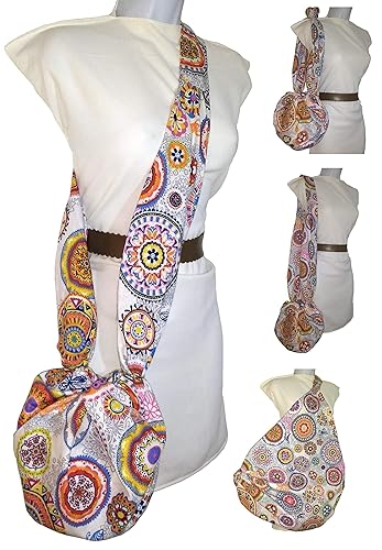 Stoffbeutel. Mehrzweck, der an Größe zunimmt