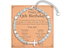 IKIATY Religious Cross Bracelet for Women Girls, Christian Gifts for Daughter Granddaughter Sister in Christ Friend Niece on Birthday Christmas Easter Valentines Day Graduation