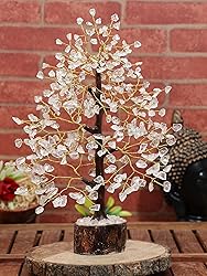 Clear Quartz Crystal Tree of Life - Chakra Tree for