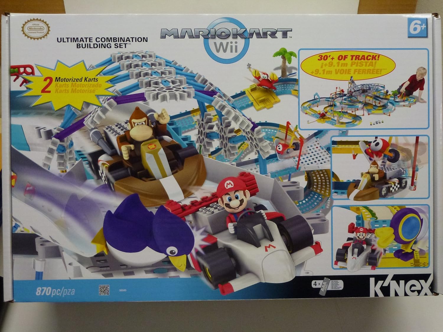 mario kart wii building set