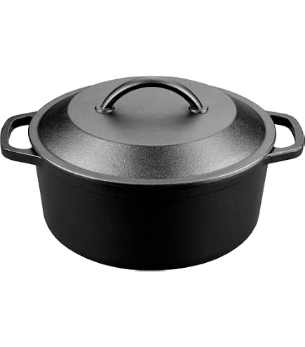 Amazon.com: Old Mountain Pre-Seasoned Cast Iron 2 Cup Mini Dutch
