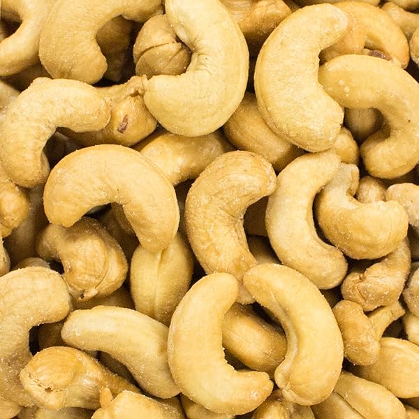 CASHEWS ROASTED SALTED 1 LB. BAG, KOSHER