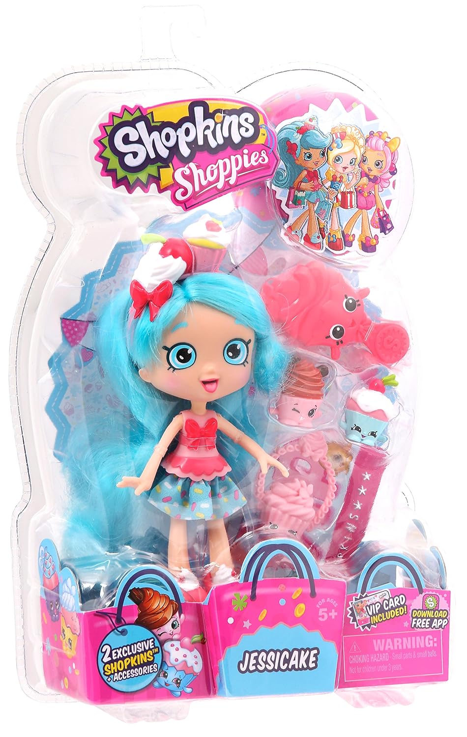 SHOPKINS SHOPPIES S1 DOLL PACK JESSICAKE eBay