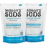 Molly's Suds Original Laundry Detergent Powder | Natural Laundry Detergent for Sensitive Skin | Earth-Derived Ingredients, St
