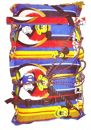 Ngel Multi Color Cotton Hanging Home Swing for Baby(Color and Print May Vary)(0 to 3 Years)