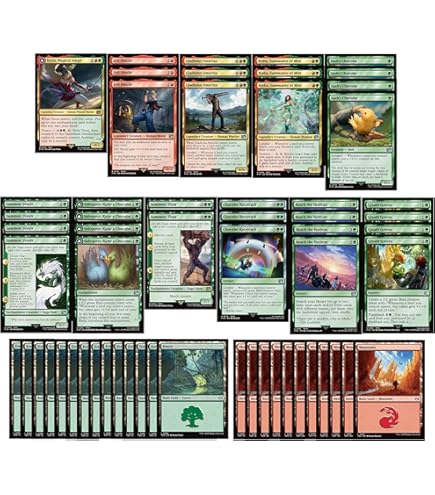 Amazon.com: Elite Gruul Landfall Deck - Red Green - Very Powerful