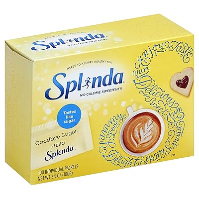 SPLENDA No Calorie Sweetener, Single-Serve Packets (100 Count)