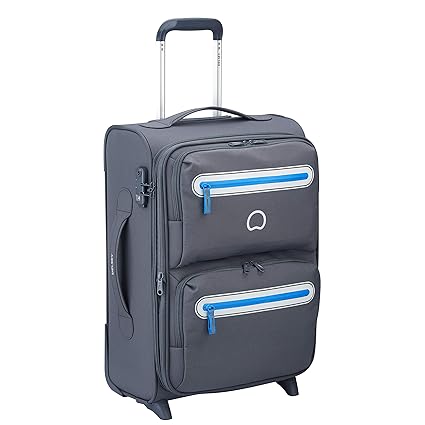DELSEY Paris Carnot Maleta, 55 cm, 33.6 litros, Gris