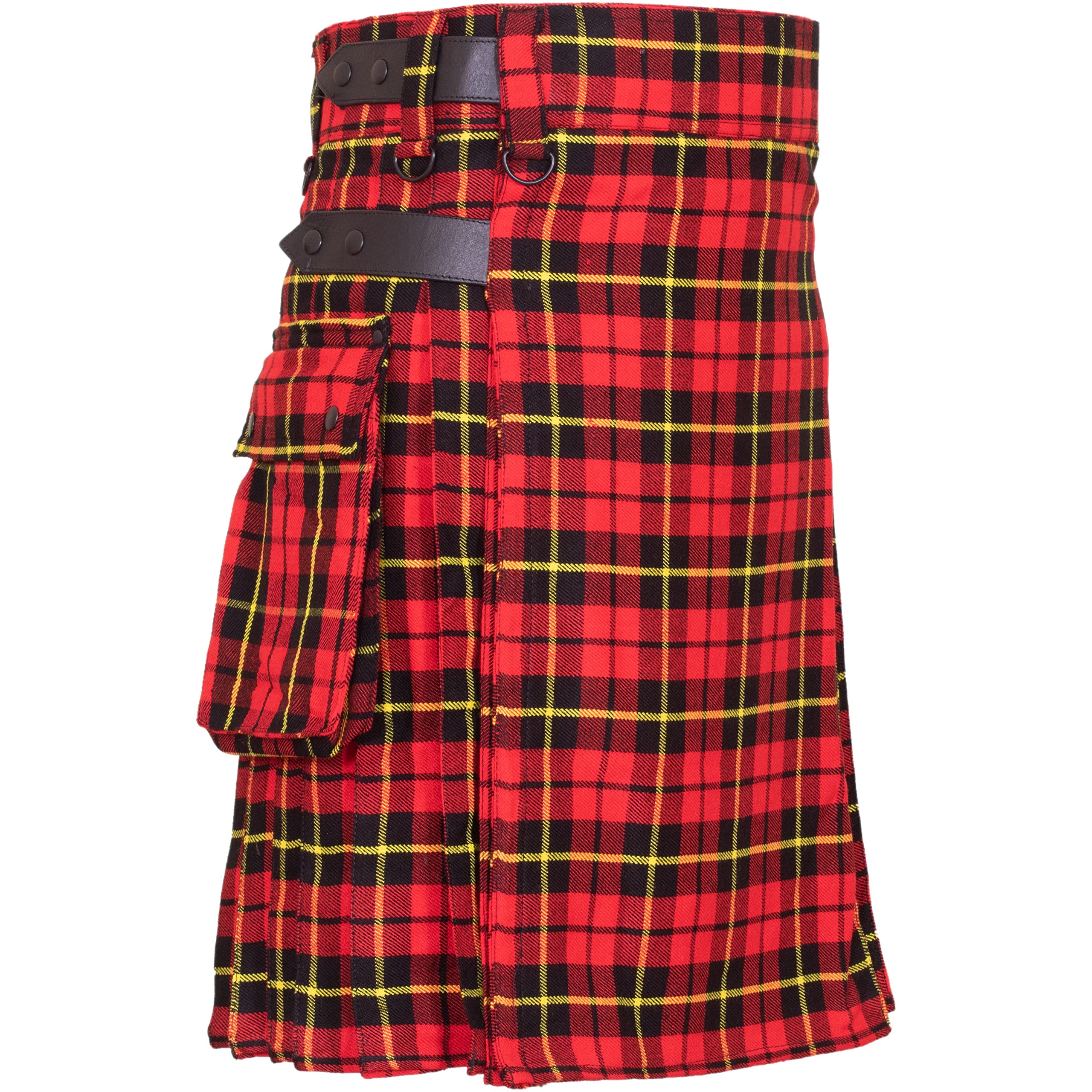 Goldia Clothes Industry Tartan Kilts l Men's