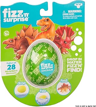 fizz n surprise dinosaur