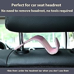 Amooca Car Seat Headrest Hook Universal Vehicle
