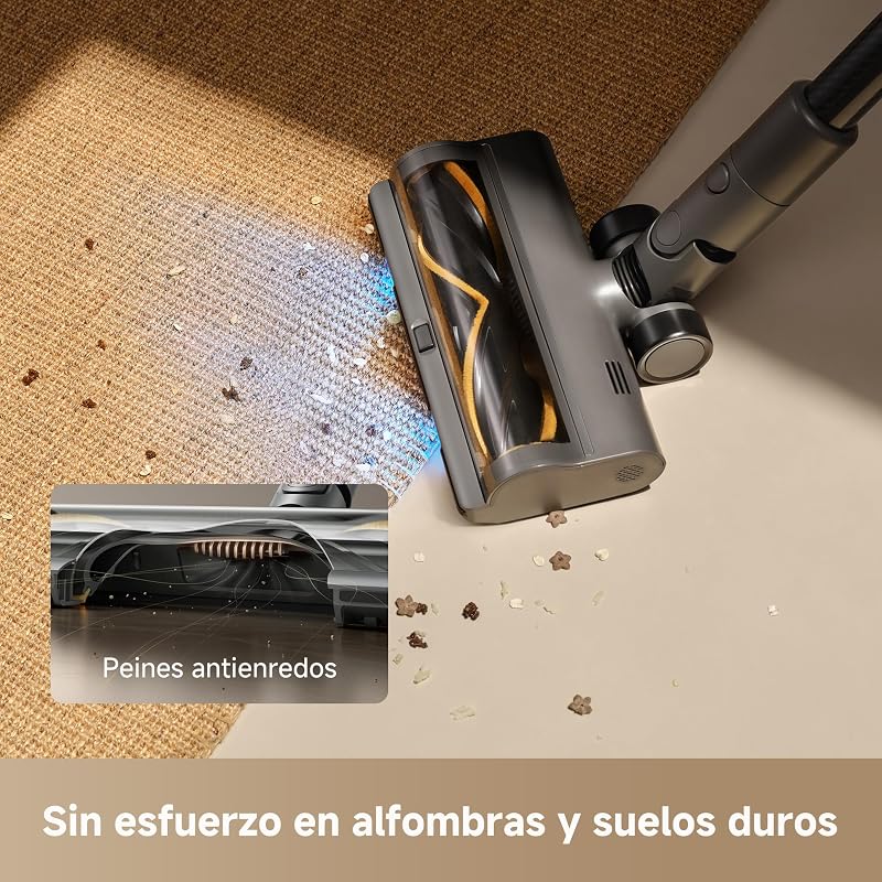 R30, Aspirador sin Cable, 22.000 PA/190AW, Cepillo EdgeReach