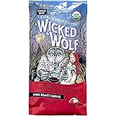 Raven’s Brew Coffee Bold Organic Coffee Dark Roast Whole Bean - Wicked Wolf 12oz