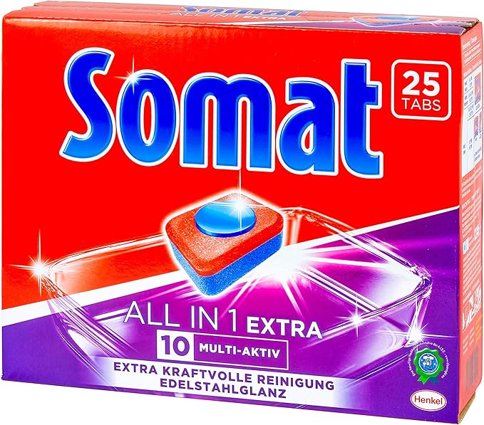 Somat 10 Multi Active All in 1 Dishwasher Tabs 1lb (475G