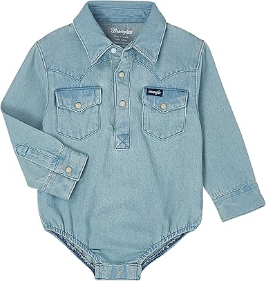 wrangler baby onesie