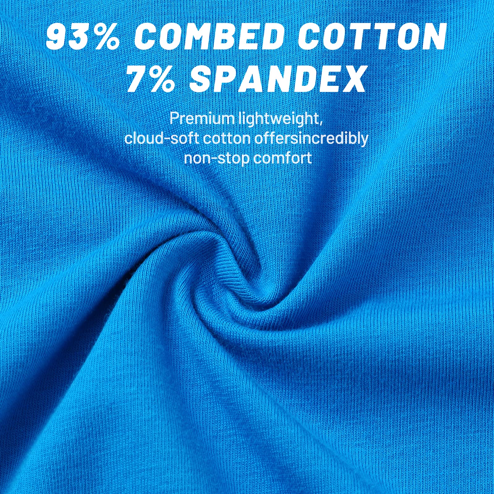 MIER Men Long Sleeve Soft Shirts Comfy Cotton T