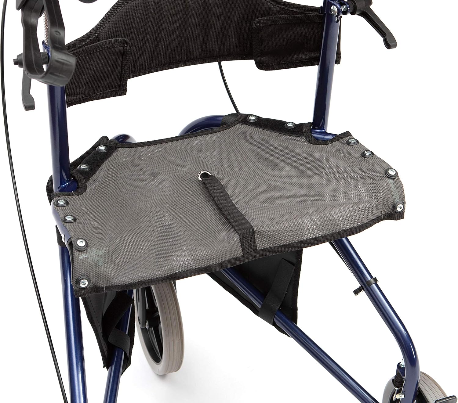Drive Devilbiss Tri-Walker Walking Aid with Seat and backrest, Blue, Maximum height - 99 Centimetres - Image 3