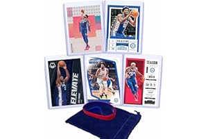 PANINI, BOWMAN, TOPPS Joel Embiid Basketball Cards Assorted (5) Bundle - Philadelphia 76ers Trading Cards