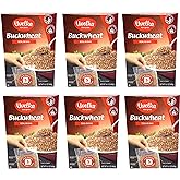 Uvelka Kasha Buckwheat BOIL IN BAG - 5x80Gr (14oz), Pack of 6, Organic Food