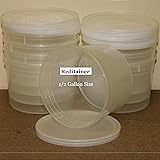 Reditainer Deli Food Storage Containers with Lid, 64-Ounce, 8-Pack