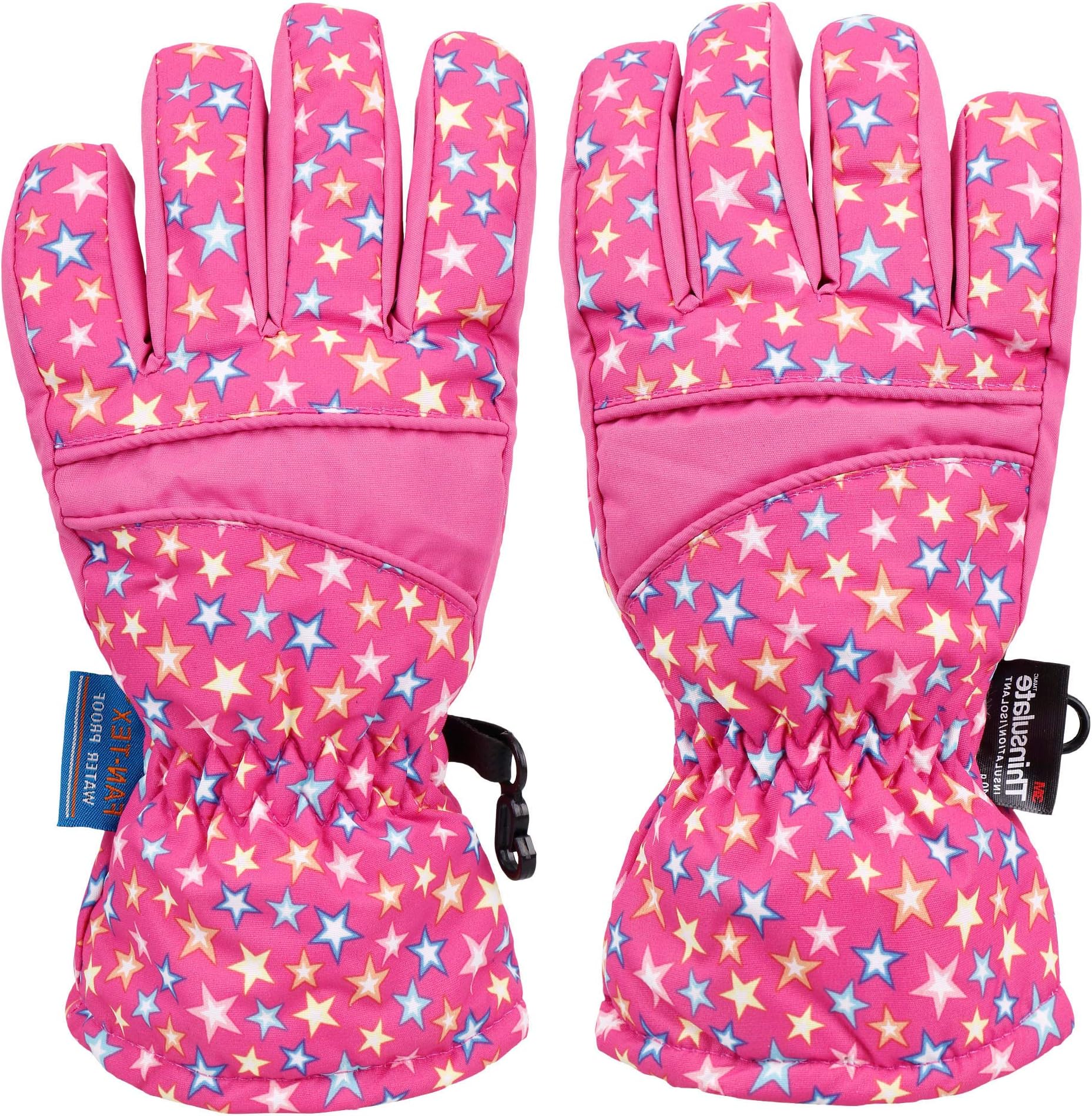 AbbyLexi Kids Boy's Girl's Winter Thinsulate Cotton Ski Snowboard Gloves