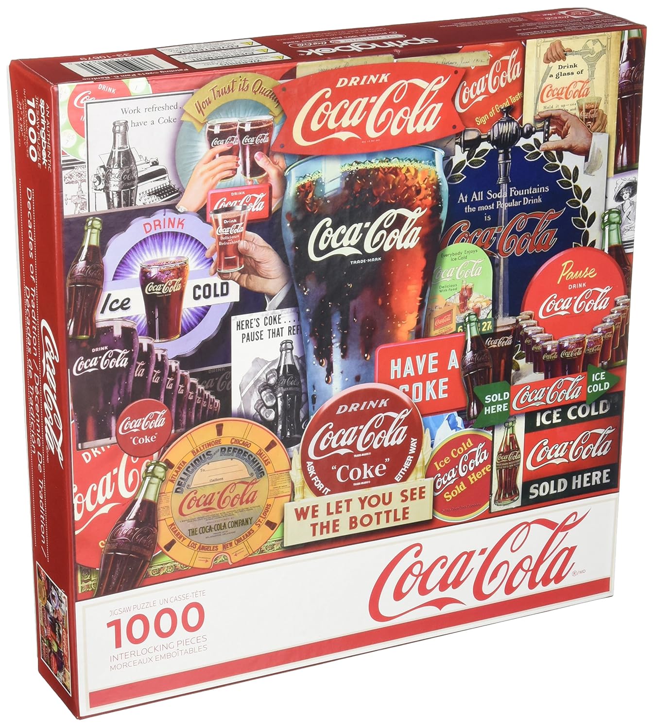 Springbok Coca-Cola Decades of Tradition Jigsaw Puzzle (1000-Piece) | eBay
