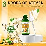 NKD Living Stevia Liquid Drops 50ml Vanilla with Glass Dropper view 2