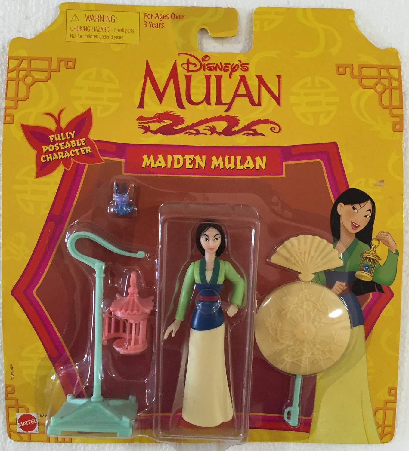 muñeca mulan mattel