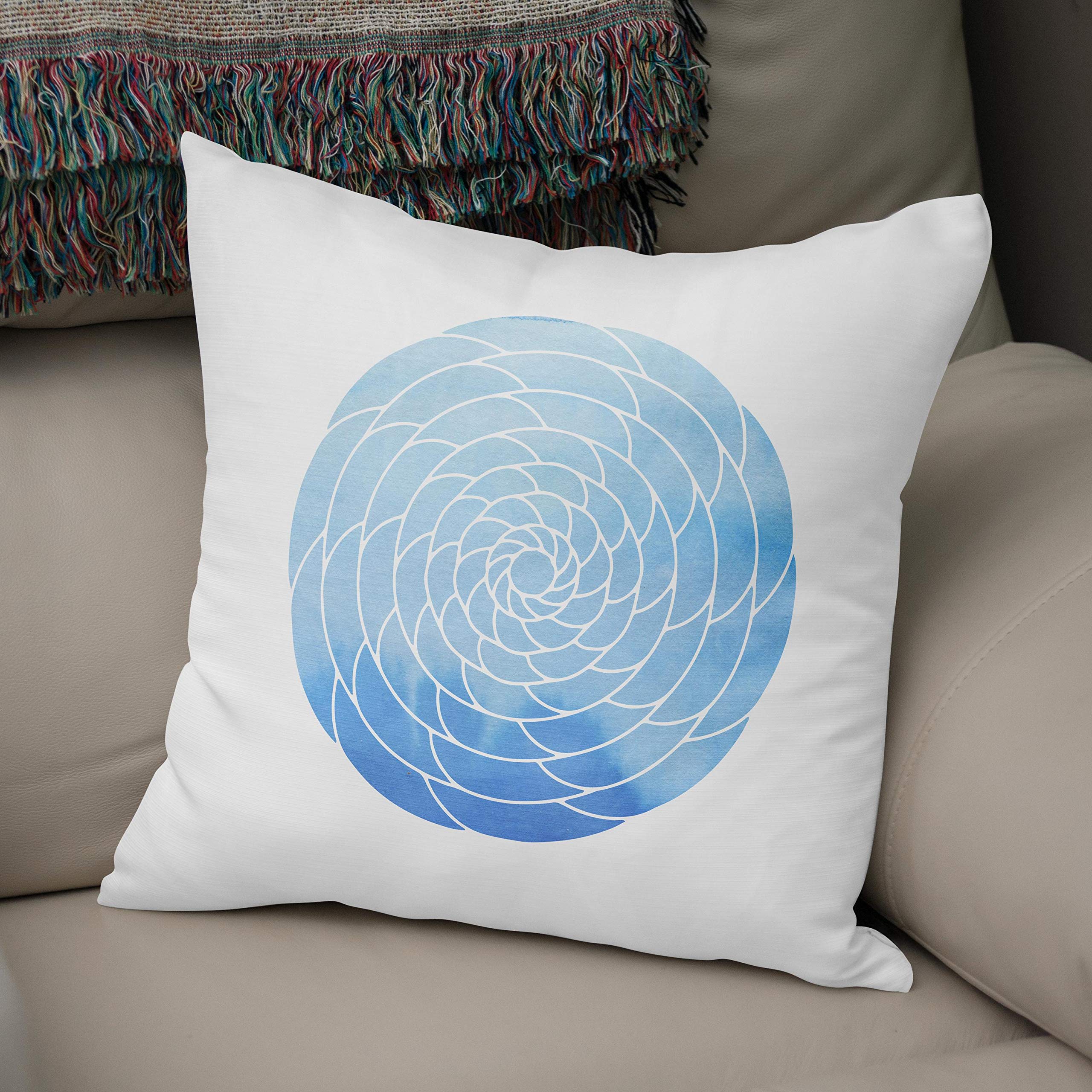 Bonamaison, Decorative Cushion Cover - 50% Cotton 50% Polyester - 43x43cm - Designed and Manufactured in Turkey