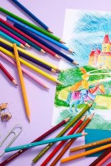 Faber-Castell Colouring Pencils Set of 60 - Premium Bonded Core view 4