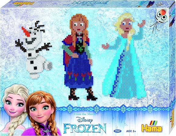 Hama Beads Frozen de Disney Caja de Regalo: Amazon.es: Juguetes y juegos