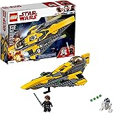 LEGO Star Wars: The Clone Wars Anakin's Jedi Starfighter 75214 Building Kit (247 Pieces)