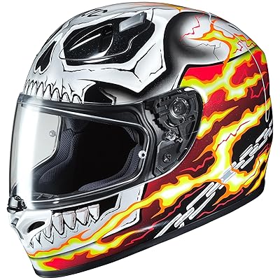 HJC XF-10-0817-2001-04 FG-17 Marvel Ghost Rider Jordan | Ubuy