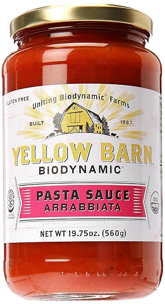 Yellow Barn Biodynamic Arrabbiata Pasta Sauce 19 75 Oz Amazon