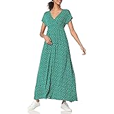 Amazon Essentials Women's Waisted Maxi Dress (Available in Plus Size)