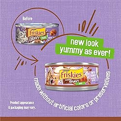 Purina Friskies Wet Cat Food Gravy Pate, Extra