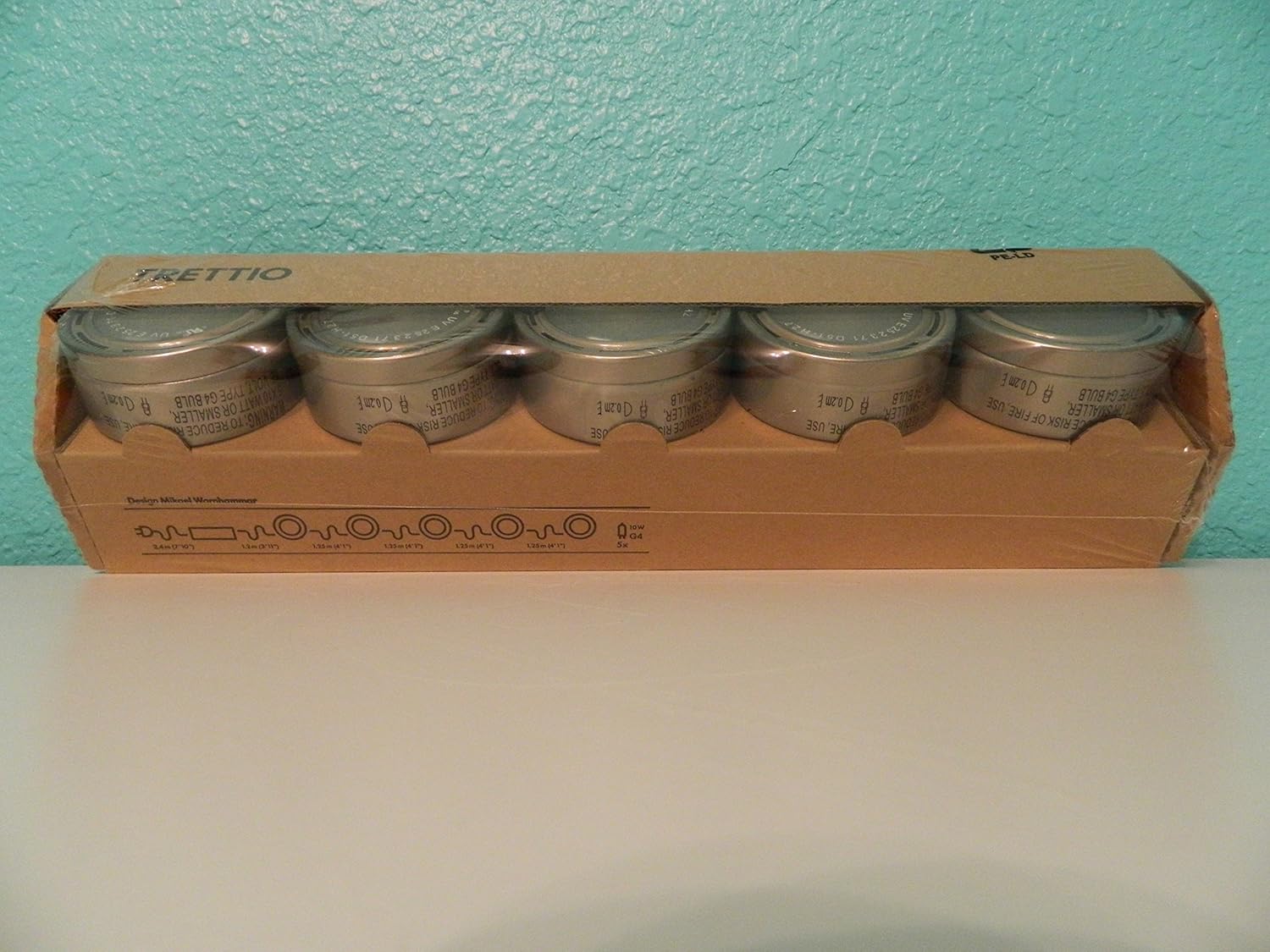 Ikea Trettio 5 Light Under Desk Lights Amazon.ca Office Products