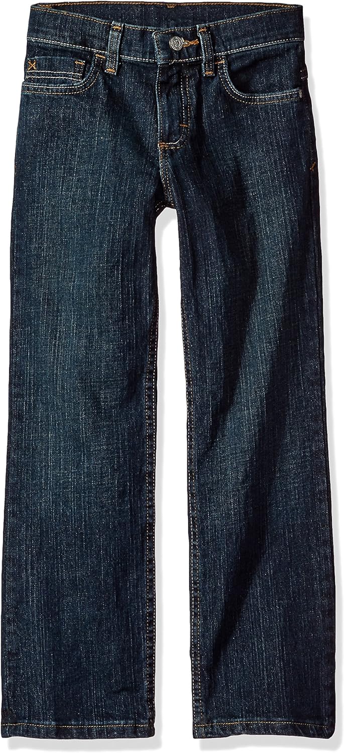 Wrangler Boys' Big Straight Fit Stretch Jean: Clothing