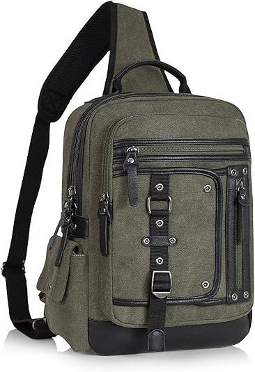 leaper canvas messenger bag