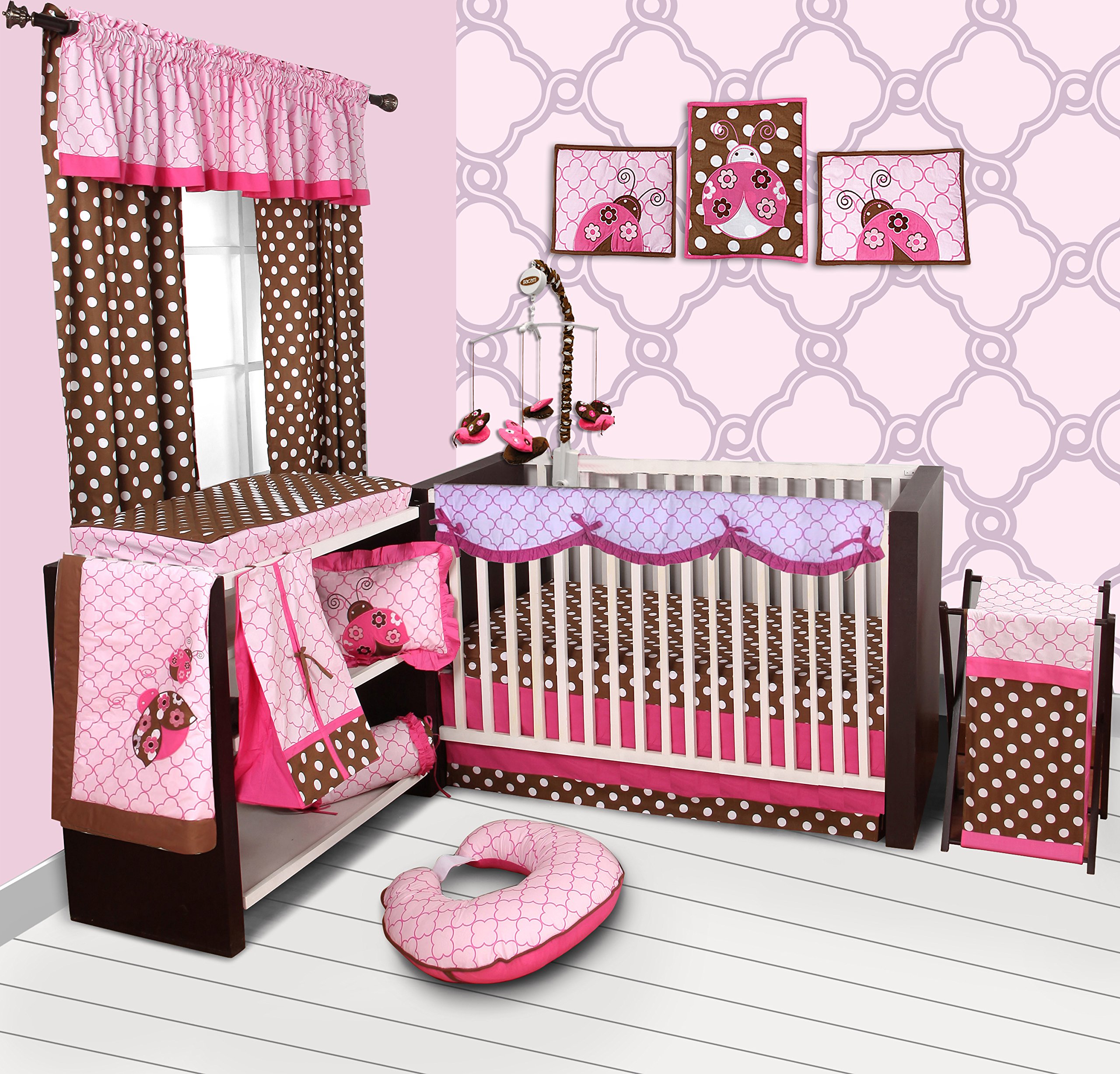 10 piece crib bedding set