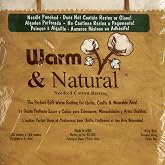 Warm & Natural Twin Size Cotton Batting 72x90 - Pre-Cut Quilting Batting For Crafts & Sewing
