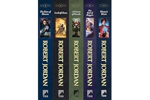 The Wheel of Time, Books 5-9: (The Fires of Heaven, Lord of Chaos, A Crown of Swords, The Path of Daggers, Winter's Heart)