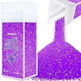 Hemway Fluorescent Purple Glitter Shaker 130g Microfine for Resin Epoxy Craft
