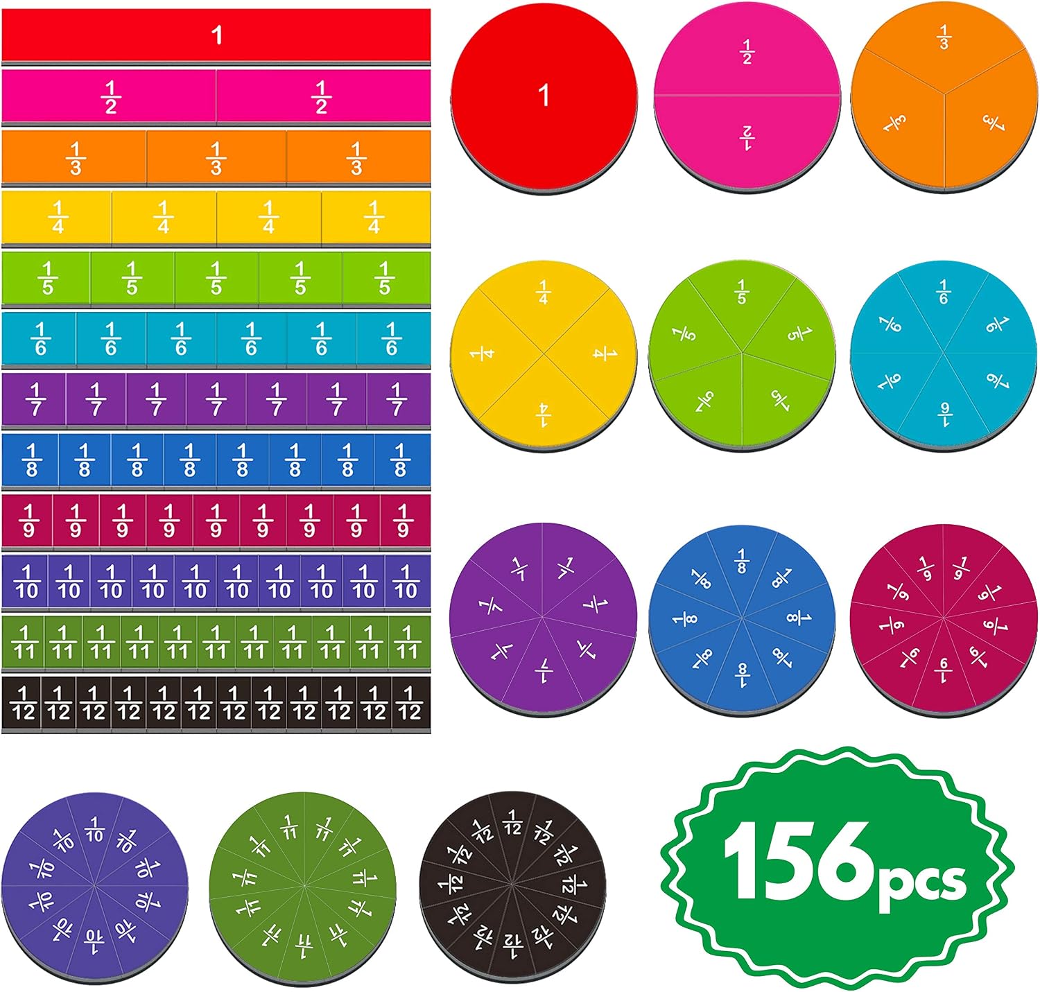 Top 5 Manipulatives For Learning Fractions Number Dyslexia