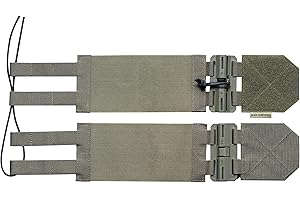 Black Gunpowder Elastic Tactical Quick Release Cummerbund Elastic String Magnetic Buckles Model BG-TC4-ES