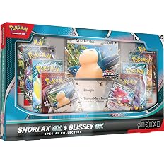 Pokemon TCG: Snorlax ex & Blissey ex Special Collection (2 Foil Promo Cards, 1 Oversize Card & 8 Booster Packs) - View 7