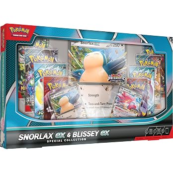 Pokemon TCG: Snorlax ex & Blissey ex Special Collection (2 Foil Promo Cards, 1 Oversize Card & 8 Booster Packs) - View 8