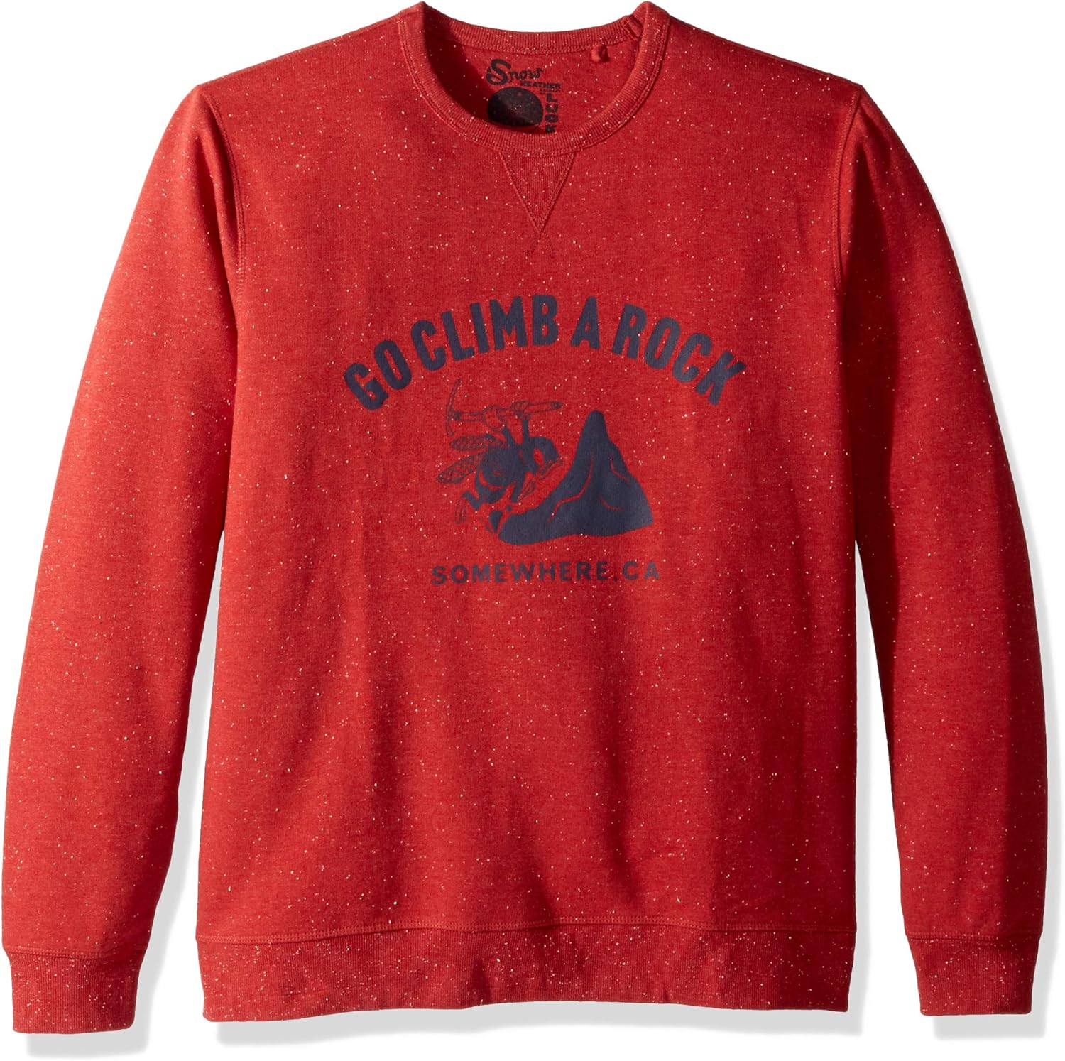 Lucky Brand Men's Casual Long Sleeve Crew Neck Graphic Sweatshirt at ...